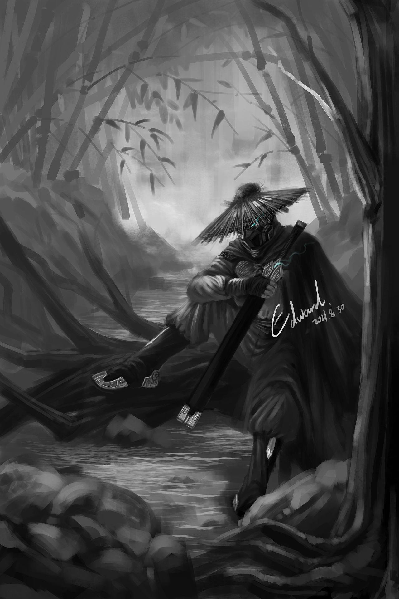 一箭穿心素描图片大全_一剑穿心素描_一箭穿心素描画