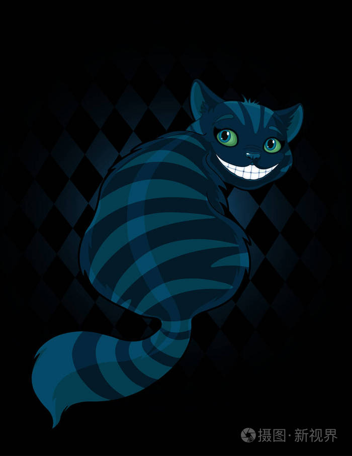 柴郡猫是哪部作品的人物_柴郡猫的露齿笑_柴郡猫