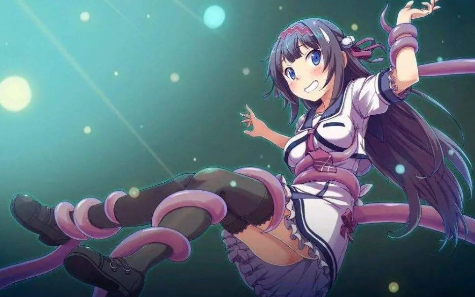 触手绘美少女