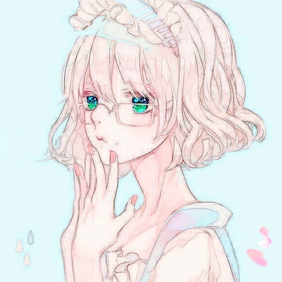 动漫少女萌萌哒_动漫萌少女头像_超萌动漫少女图片