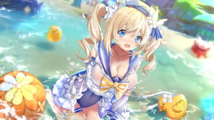 芭芭拉图片壁纸原神_芭芭拉图片_原神芭芭拉图片