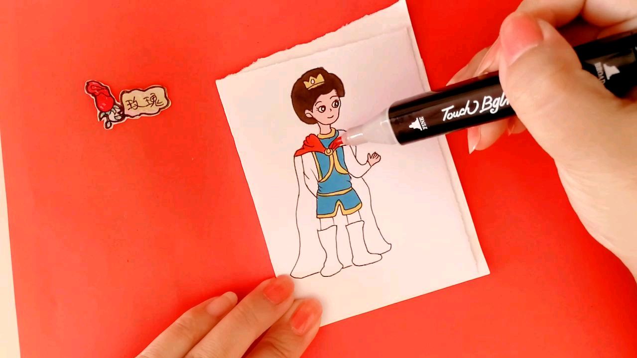 王子帅气简笔画_一步一步教我画王子帅气的王子_王子怎么画又简单又帅