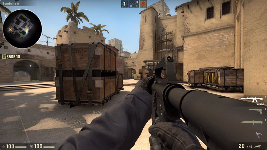 手机能玩cs_手机玩csgo教程xash_手机上玩电脑游戏csgo