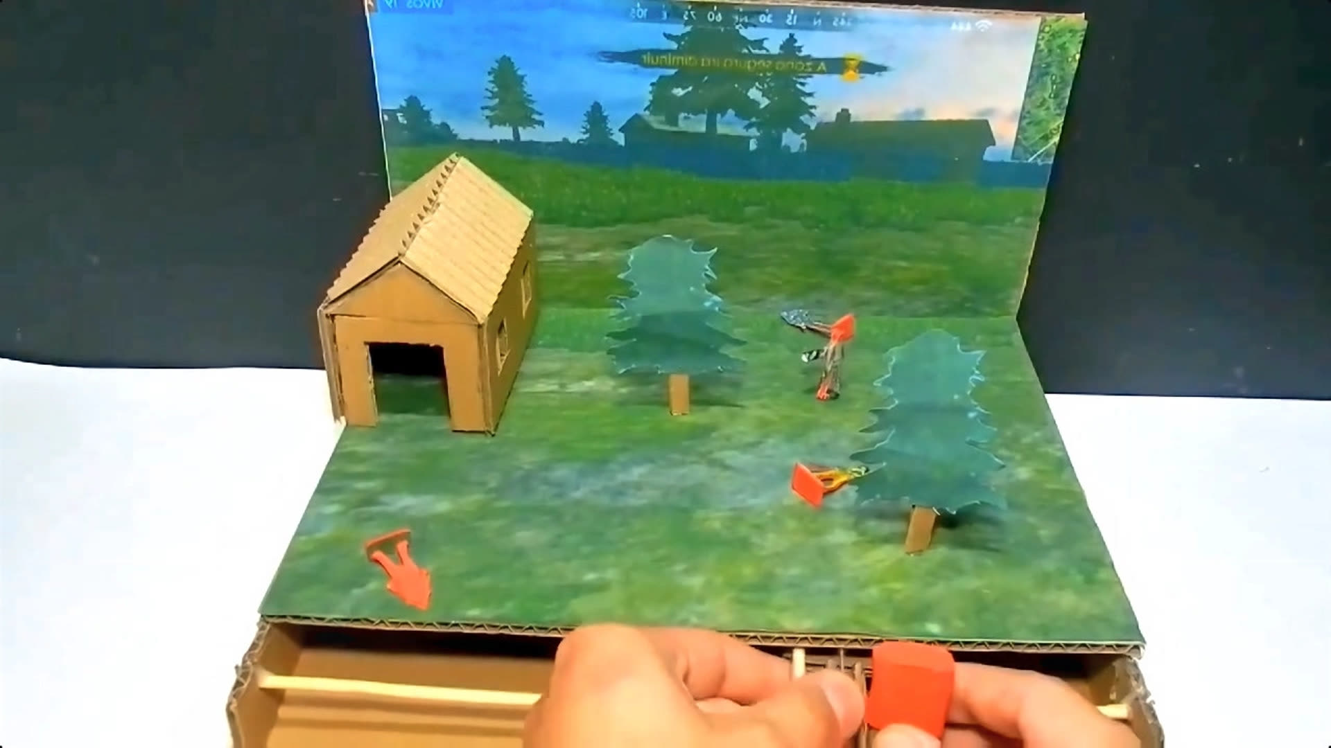 纸板制作手机游戏教程_纸板制作游戏手机_纸板制作手机游戏视频